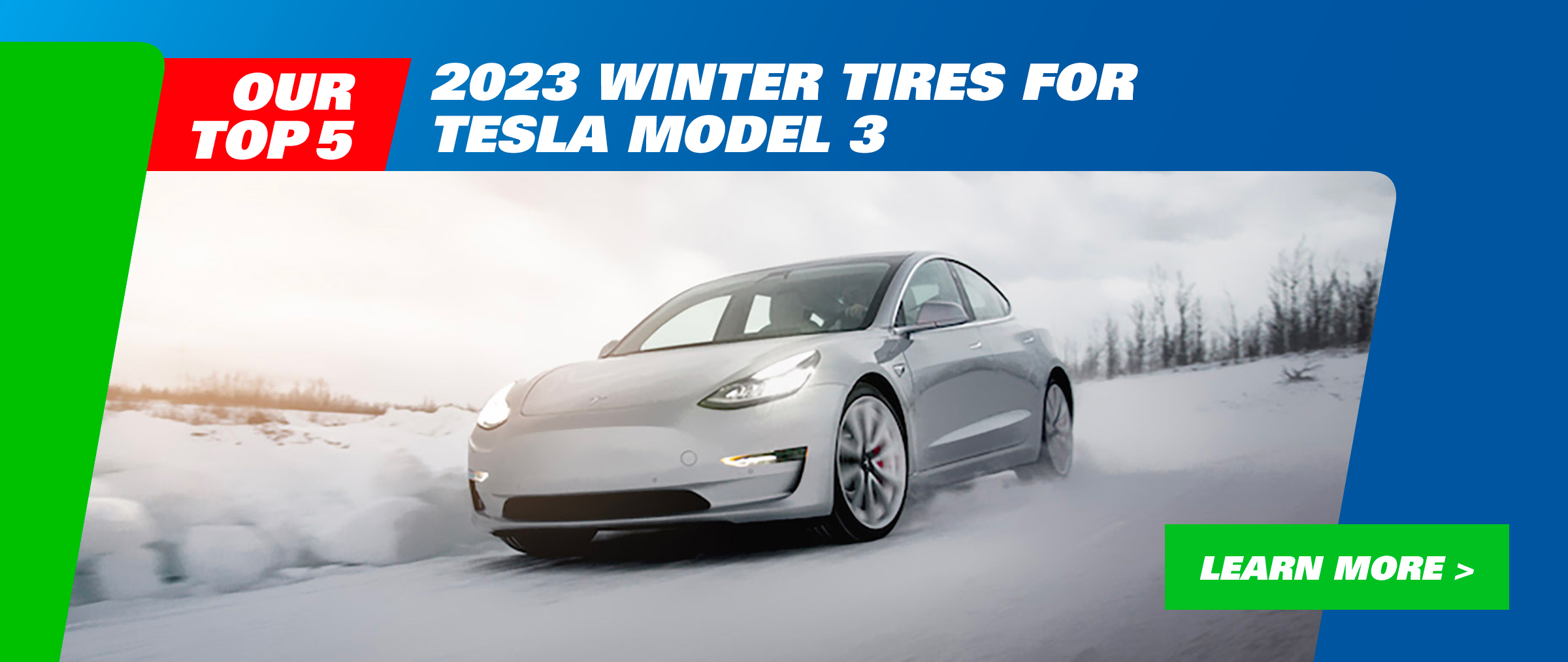 Best winter tires for Tesla Model 3 Point S